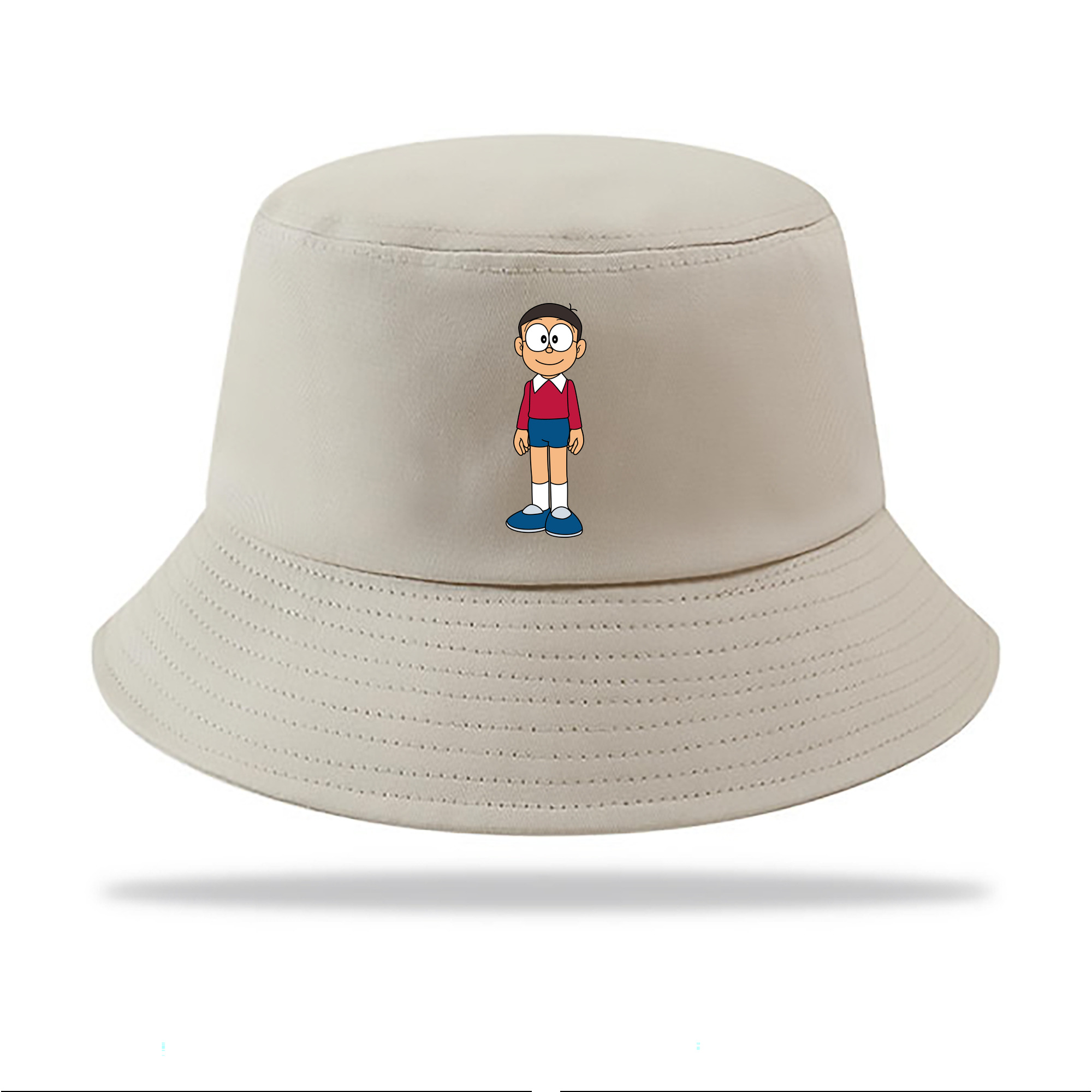 （画像用） ドラえもん 野比 のび太 Doraemon Nobita Nobi アウトドア日除けバケットハット